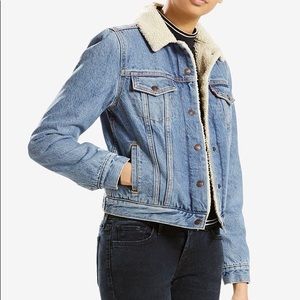 Levi’s Sherpa denim jacket